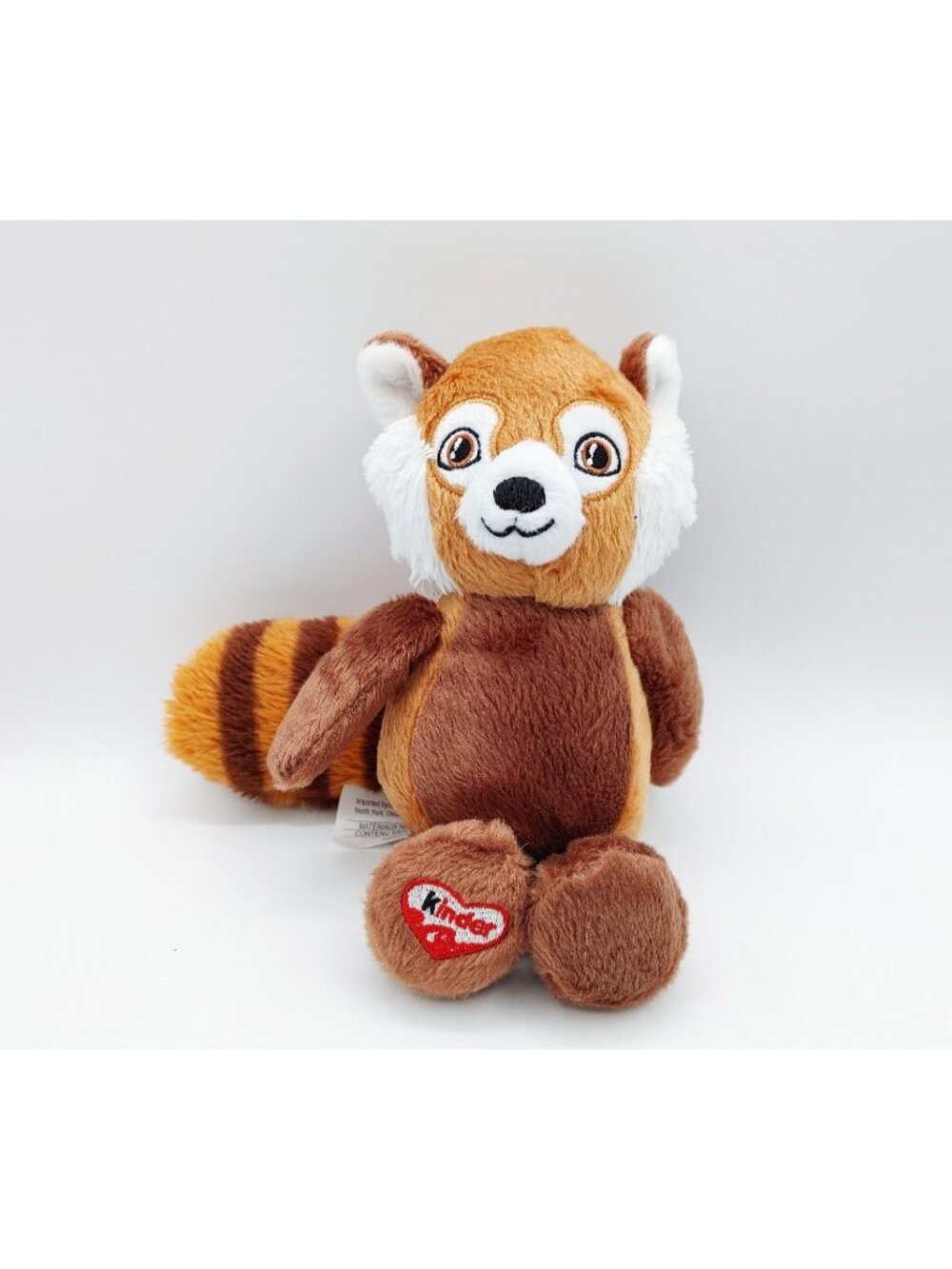 Kinder Red Panda Plush Stuffed Animal Toy Ferrero Canada Promo 10" 2026